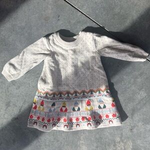 Hanna Andersson Fair Isle Sweater Dress